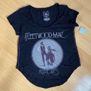 Free People Fleetwood Mac distressed tee